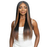 Janet Collection Melt Nuskin Synthetic Hair Glueless UHD Lace Wig - AYO